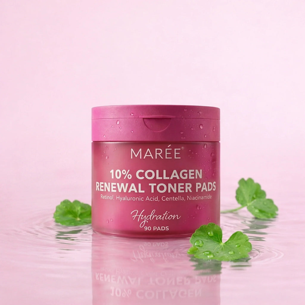 Collagen & Retinol Toner Pads – Anti-Wrinkle Exfoliating Face Pads