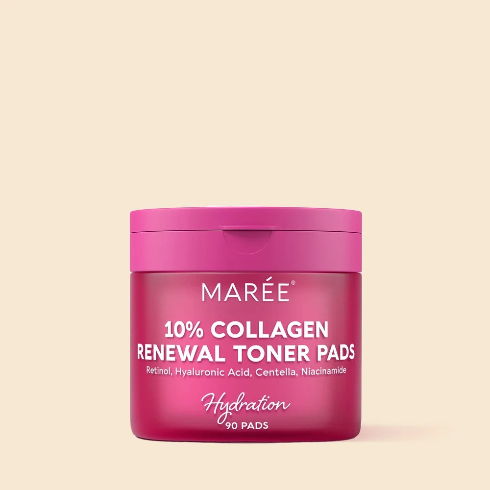 Collagen & Retinol Toner Pads – Anti-Wrinkle Exfoliating Face Pads
