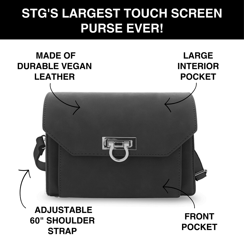 Venesia RFID Blocking Crossbody Bag – Touchscreen Purse for Women, Anti-Theft