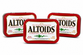 Classic trio of Altoids Peppermint tins