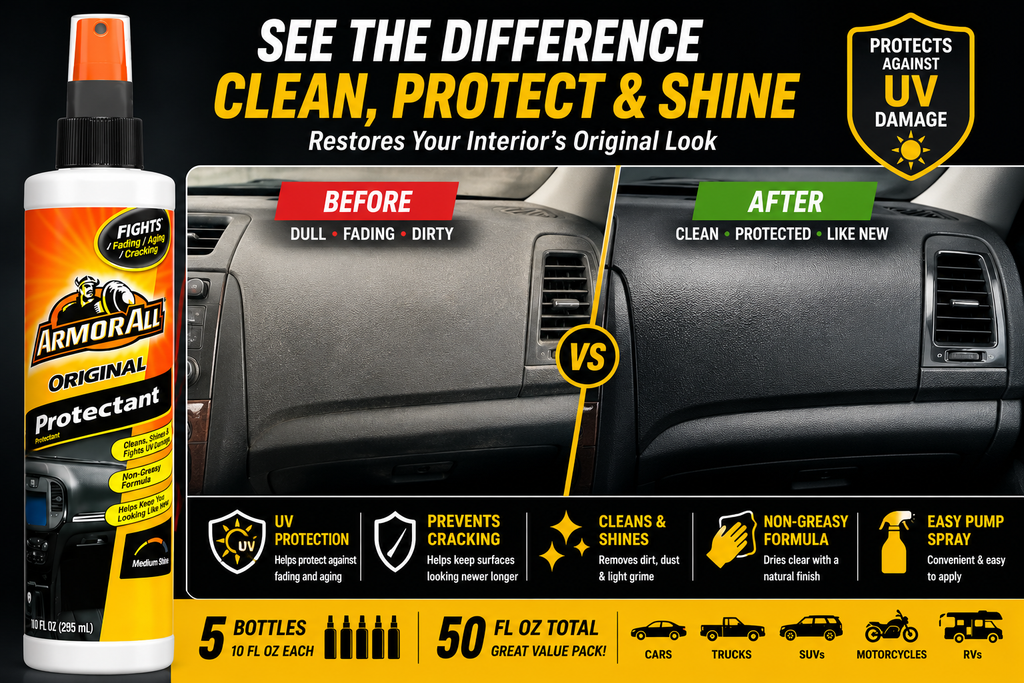 Armor All clean protect and shine interior care