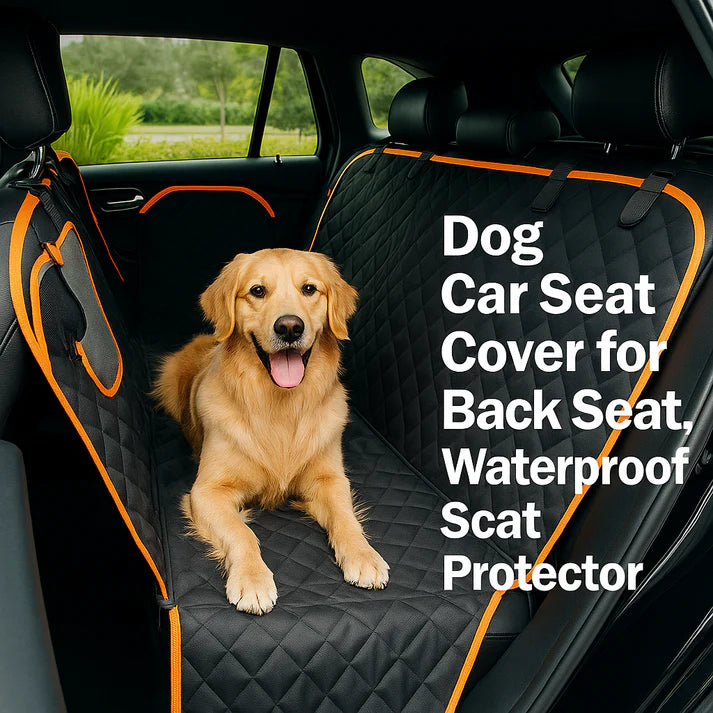Waterproof Dog Car Seat Cover – Pet Seat Protector for Dogs