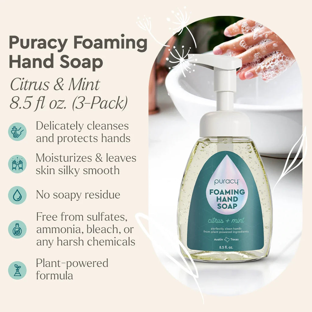 Natural Foaming Hand Soap – Plant-Based & Eco-Friendly Formula
