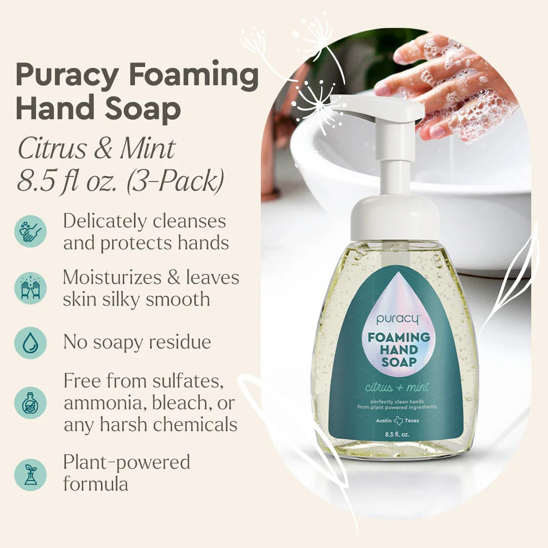 Natural Foaming Hand Soap – Plant-Based & Eco-Friendly Formula