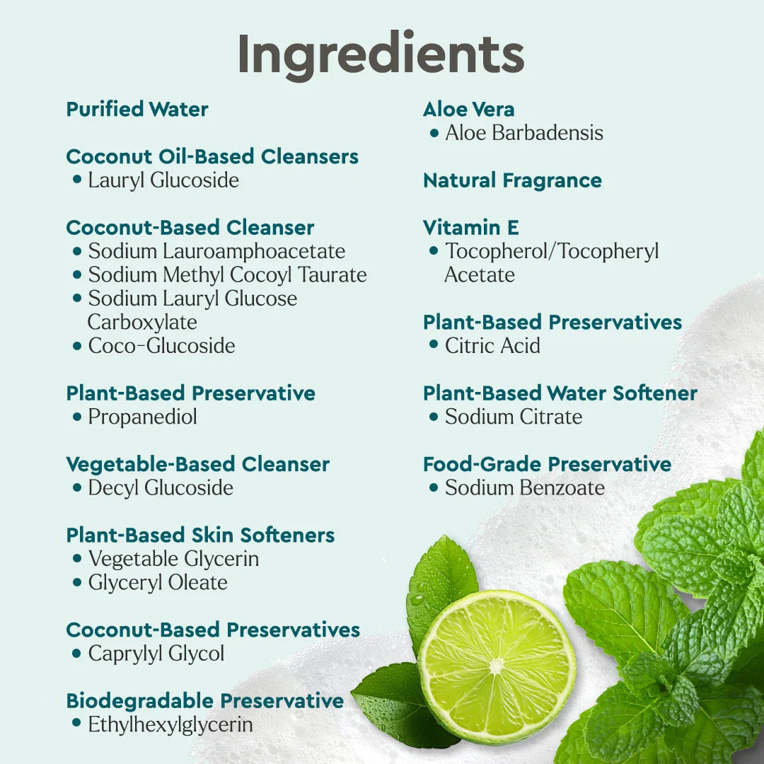 Natural Foaming Hand Soap – Plant-Based & Eco-Friendly Formula