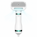 Pet Hair Dryer Brush 2-in-1 – Slicker Grooming Brush, 3 Heat Settings