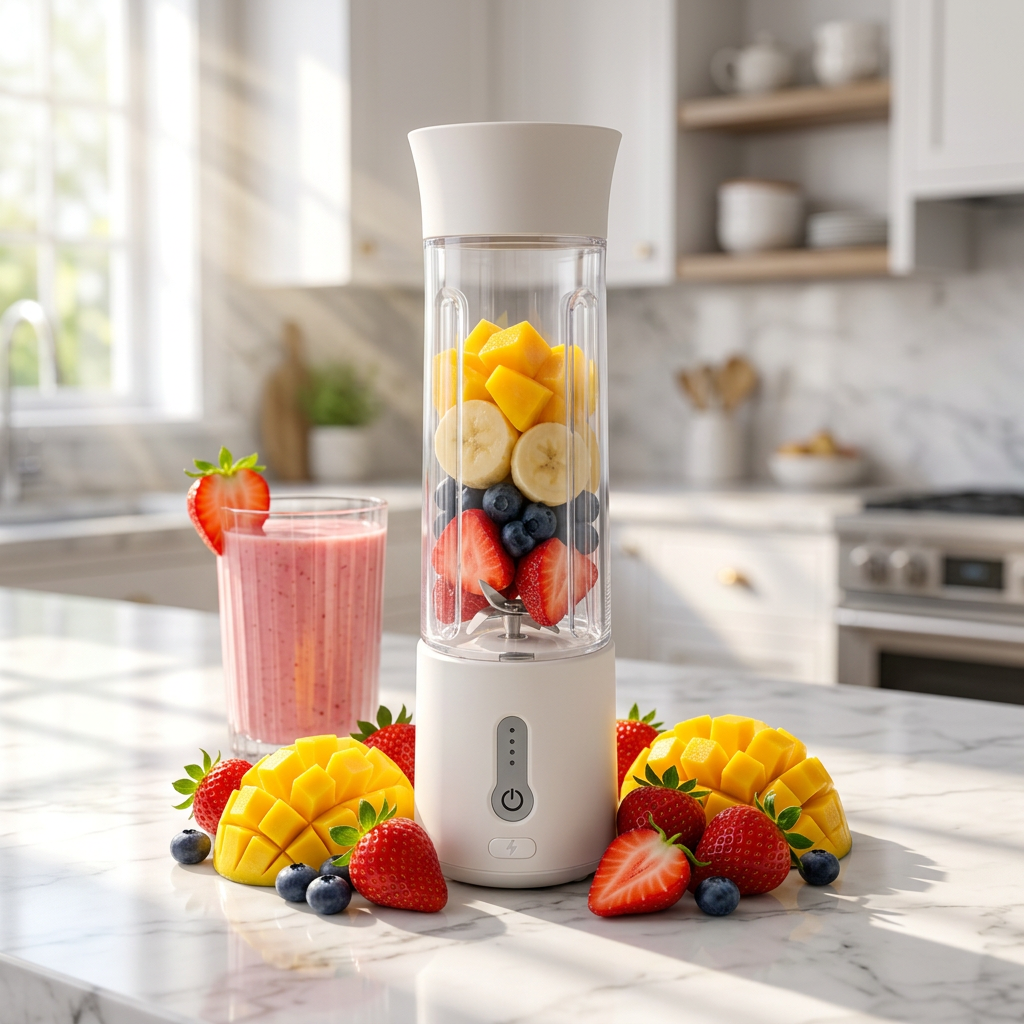 Portable Blender – USB Rechargeable Personal Blender for Smoothies