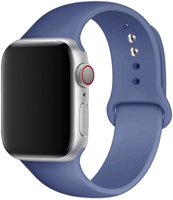 Silicone Sport Band for Apple Watch – Soft Breathable Strap, All Series & Sizes