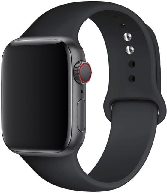 Silicone Sport Band for Apple Watch – Soft Breathable Strap, All Series & Sizes