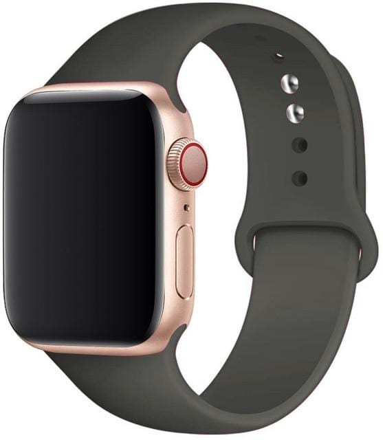 Silicone Sport Band for Apple Watch – Soft Breathable Strap, All Series & Sizes