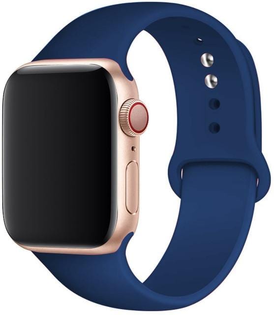 Silicone Sport Band for Apple Watch – Soft Breathable Strap, All Series & Sizes