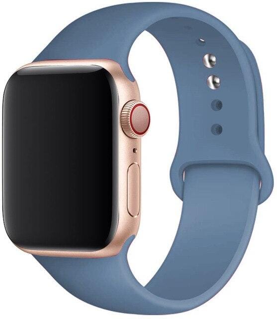 Silicone Sport Band for Apple Watch – Soft Breathable Strap, All Series & Sizes