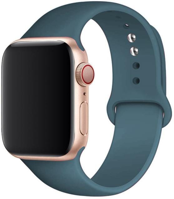 Silicone Sport Band for Apple Watch – Soft Breathable Strap, All Series & Sizes