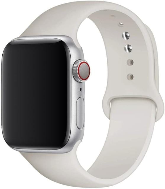 Silicone Sport Band for Apple Watch – Soft Breathable Strap, All Series & Sizes