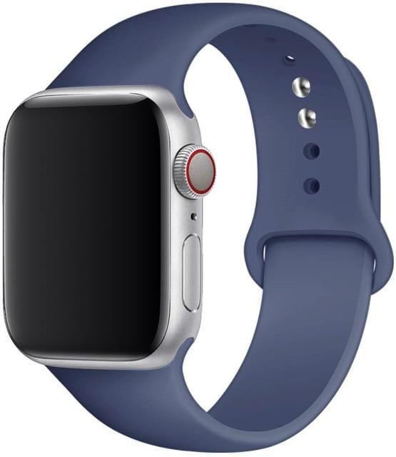 Silicone Sport Band for Apple Watch – Soft Breathable Strap, All Series & Sizes