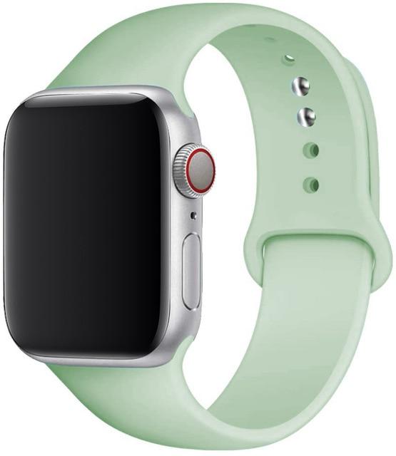 Silicone Sport Band for Apple Watch – Soft Breathable Strap, All Series & Sizes