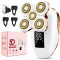 5-in-1 Electric Razor for Women – Wet/Dry 5D Hair Trimmer
