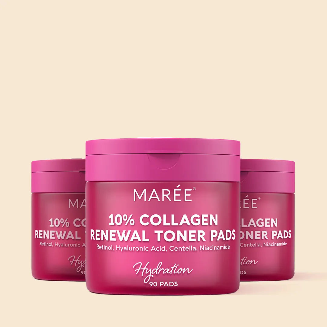 Collagen & Retinol Toner Pads – Anti-Wrinkle Exfoliating Face Pads