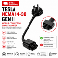 Tesla NEMA 14-30 Gen II Mobile Connector adapter